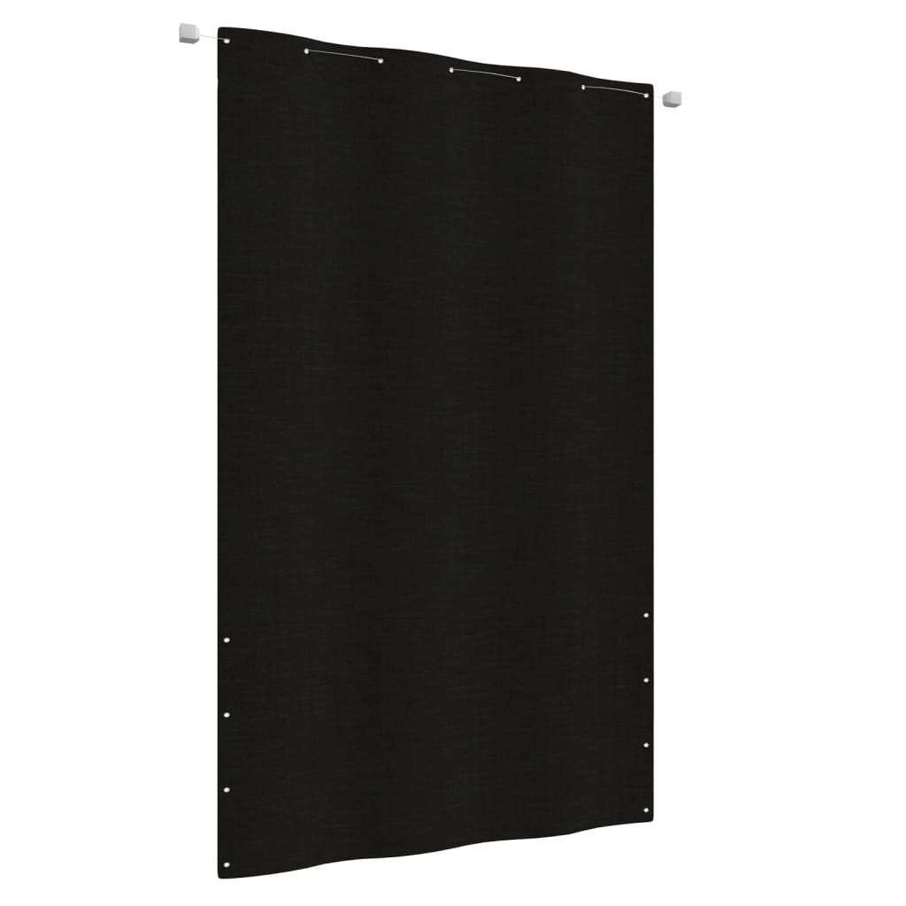 Parvekkeen suoja musta 140x240 cm Oxford kangas - Sisustajankoti.fi