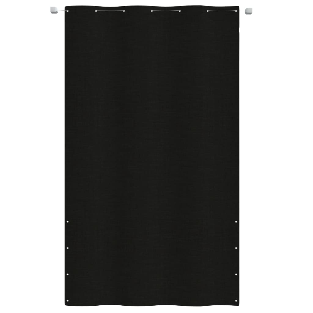 Parvekkeen suoja musta 140x240 cm Oxford kangas - Sisustajankoti.fi