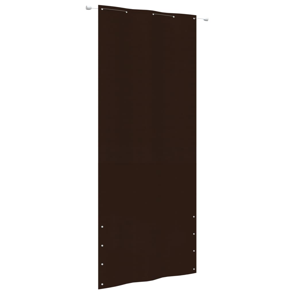 Parvekkeen suoja ruskea 100x240 cm Oxford kangas - Sisustajankoti.fi