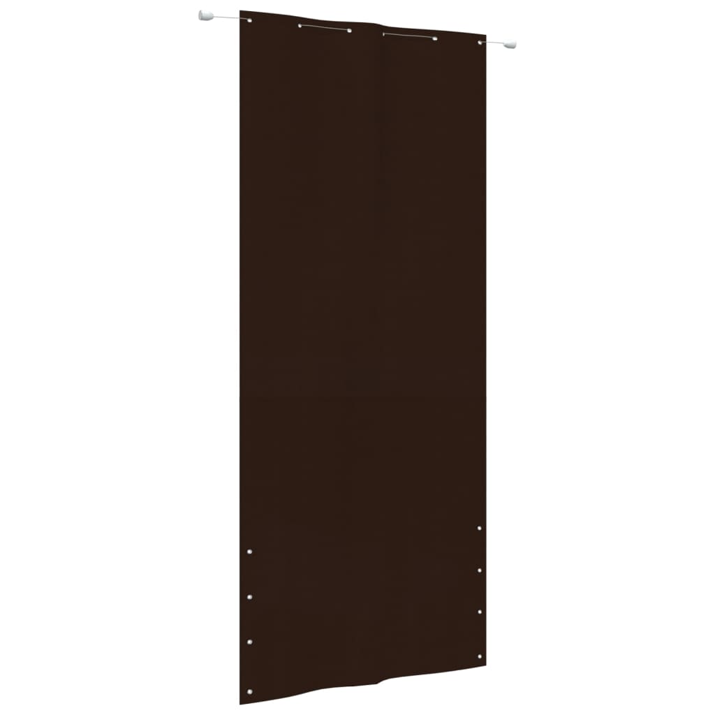 Parvekkeen suoja ruskea 120x240 cm Oxford kangas - Sisustajankoti.fi