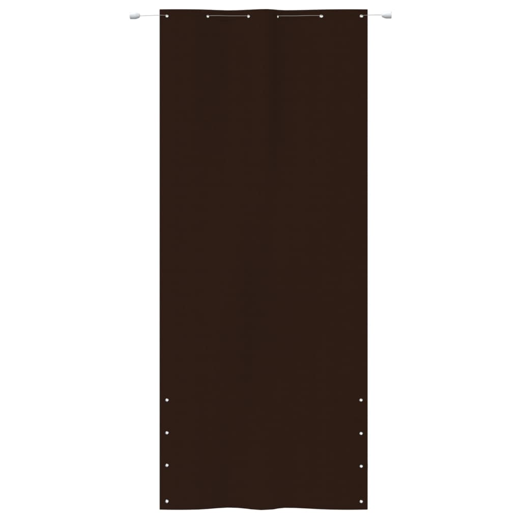 Parvekkeen suoja ruskea 120x240 cm Oxford kangas - Sisustajankoti.fi