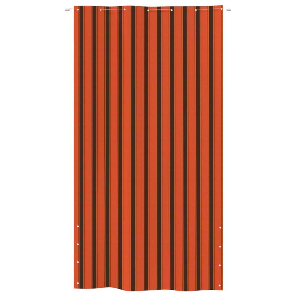Parvekkeen suoja oranssi ja ruskea 140x240 cm Oxford kangas - Sisustajankoti.fi