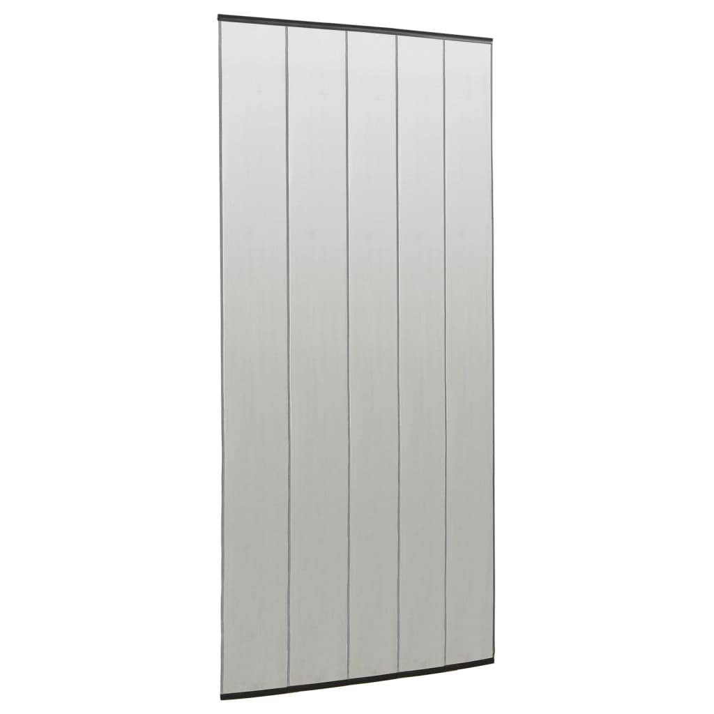 Hyönteisverkko oveen 5-osaa musta 120x240 cm - Sisustajankoti.fi