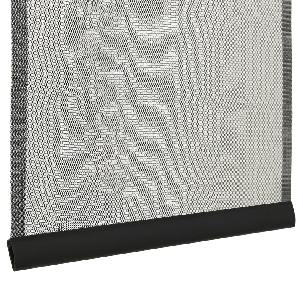Hyönteisverkko oveen 5-osaa musta 120x240 cm - Sisustajankoti.fi