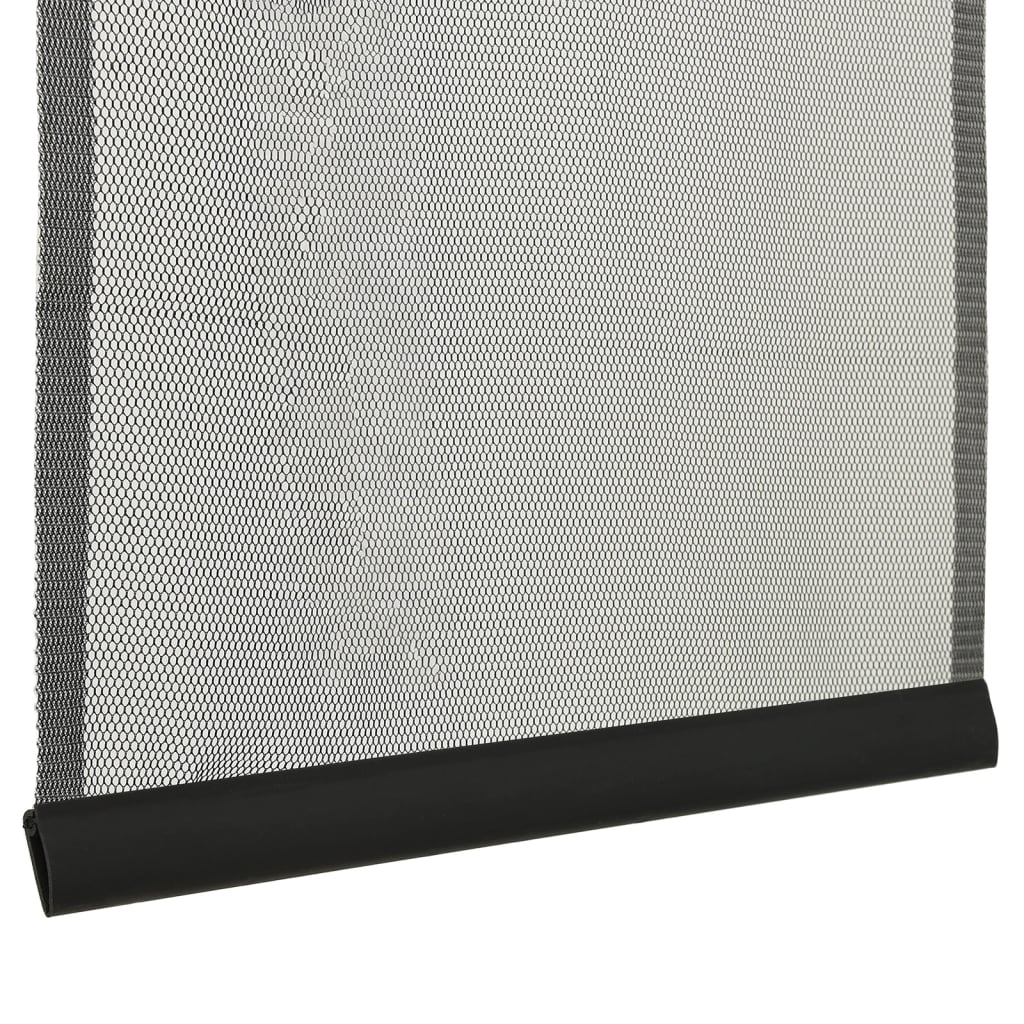 Hyönteisverkko oveen 10-osaa musta 240x240 cm - Sisustajankoti.fi