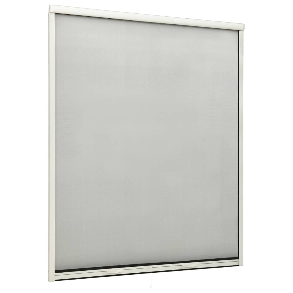 Alas rullattava hyönteisverkko ikkunaan valkoinen 160x170 cm - Sisustajankoti.fi