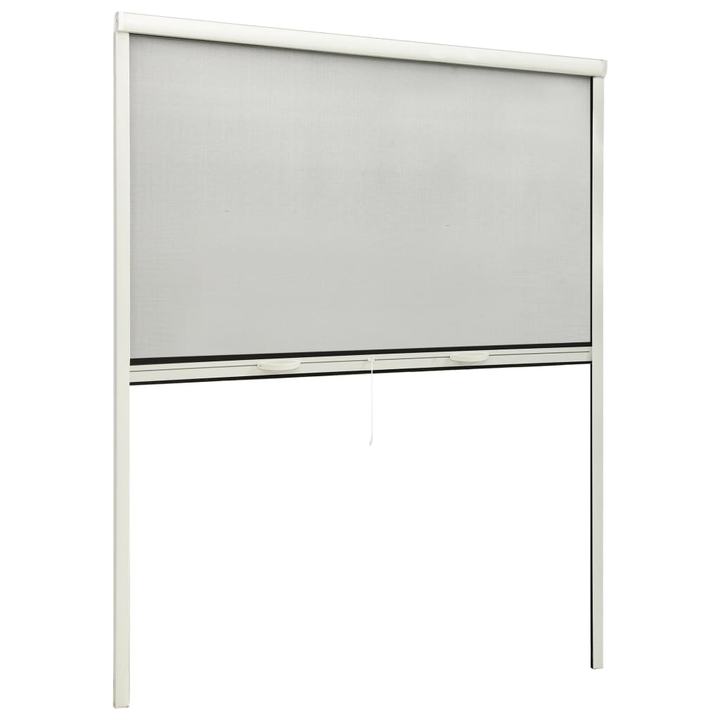 Alas rullattava hyönteisverkko ikkunaan valkoinen 160x170 cm - Sisustajankoti.fi