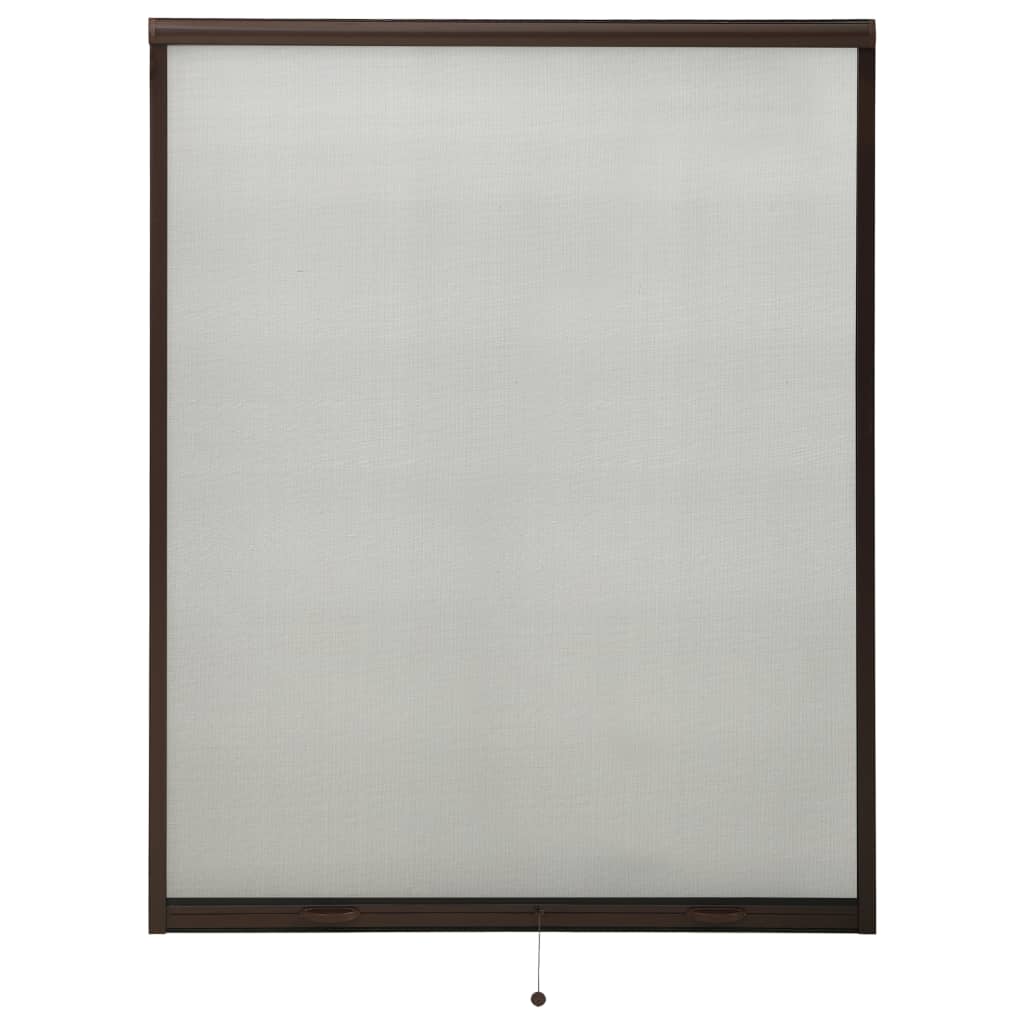 Alas rullattava hyönteisverkko ikkunaan ruskea 140x170 cm - Sisustajankoti.fi