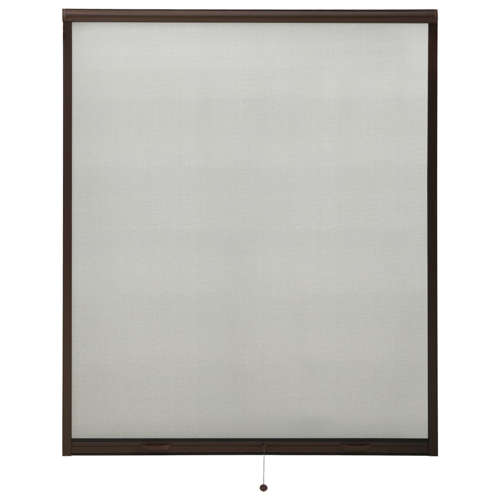 Alas rullattava hyönteisverkko ikkunaan ruskea 160x170 cm - Sisustajankoti.fi