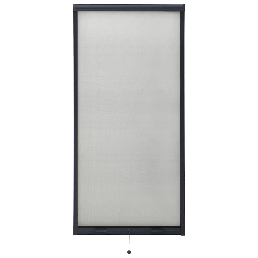 Alas rullattava hyönteisverkko ikkunaan antrasiitti 60x150 cm - Sisustajankoti.fi