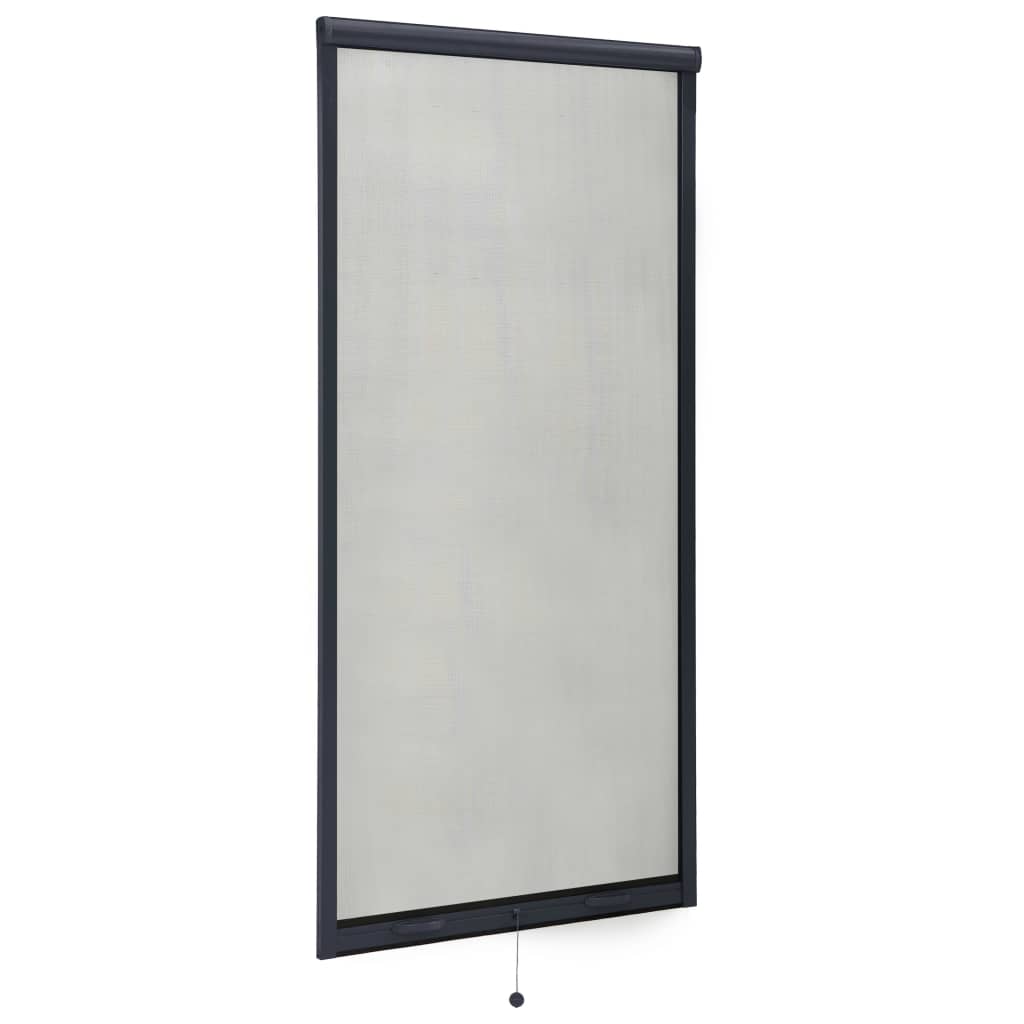 Alas rullattava hyönteisverkko ikkunaan antrasiitti 60x150 cm - Sisustajankoti.fi