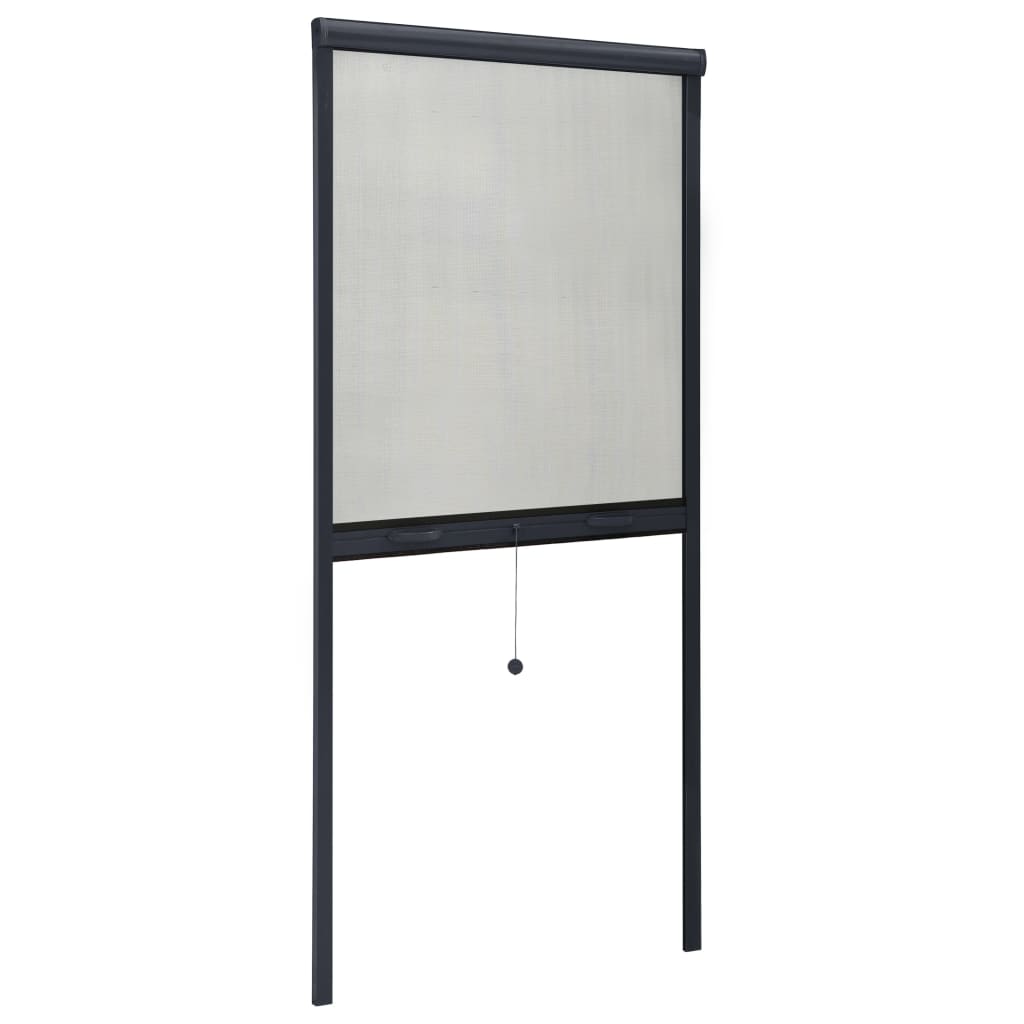 Alas rullattava hyönteisverkko ikkunaan antrasiitti 60x150 cm - Sisustajankoti.fi