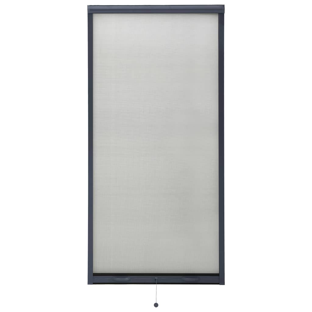 Alas rullattava hyönteisverkko ikkunaan antrasiitti 80x170 cm - Sisustajankoti.fi