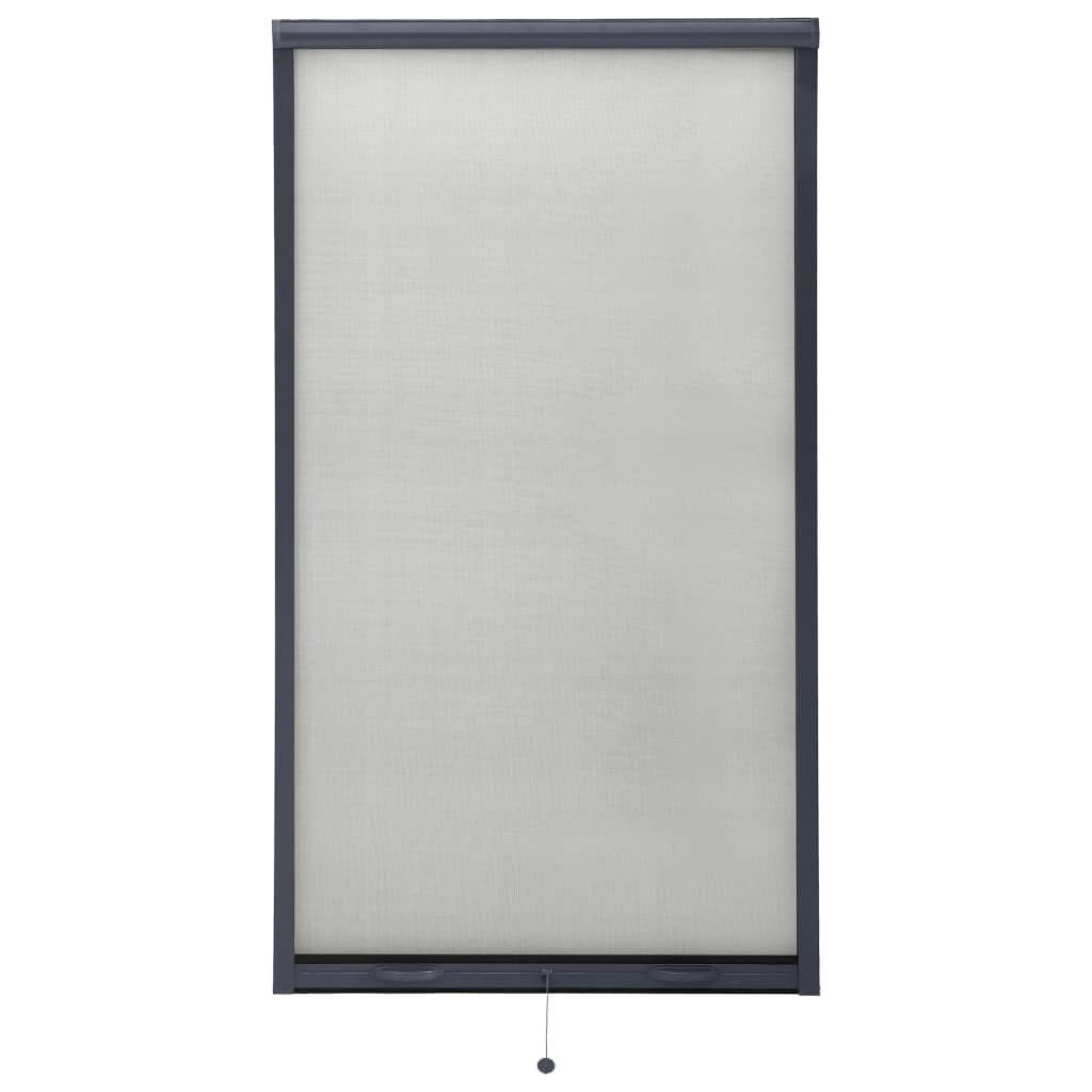 Alas rullattava hyönteisverkko ikkunaan antrasiitti 90x170 cm - Sisustajankoti.fi