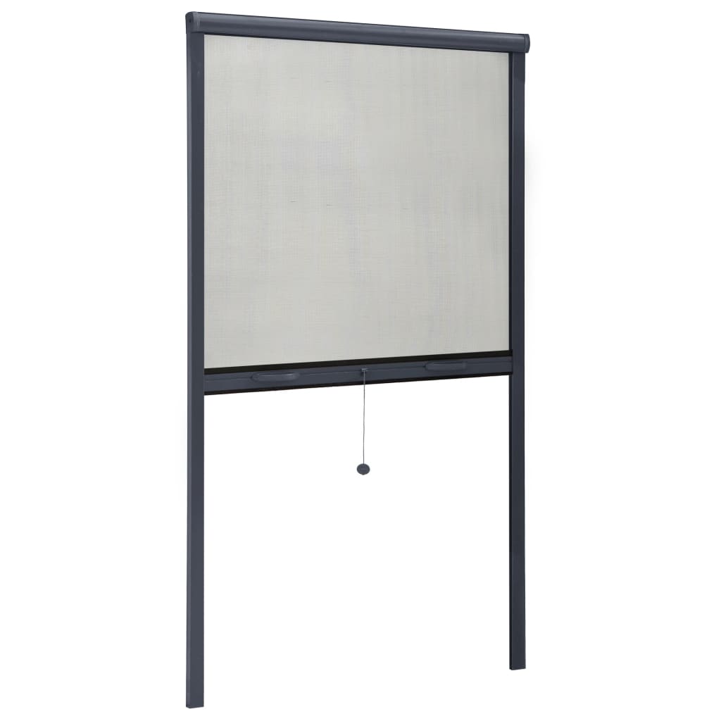 Alas rullattava hyönteisverkko ikkunaan antrasiitti 90x170 cm - Sisustajankoti.fi