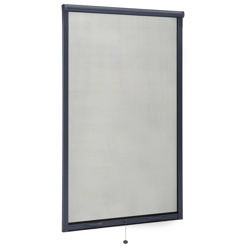 Alas rullattava hyönteisverkko ikkunaan antrasiitti 100x170 cm - Sisustajankoti.fi