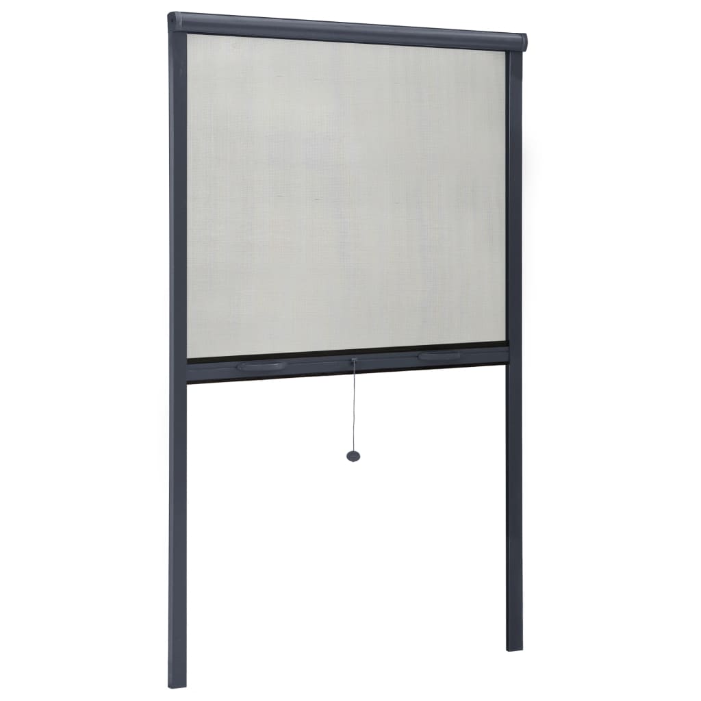 Alas rullattava hyönteisverkko ikkunaan antrasiitti 100x170 cm - Sisustajankoti.fi