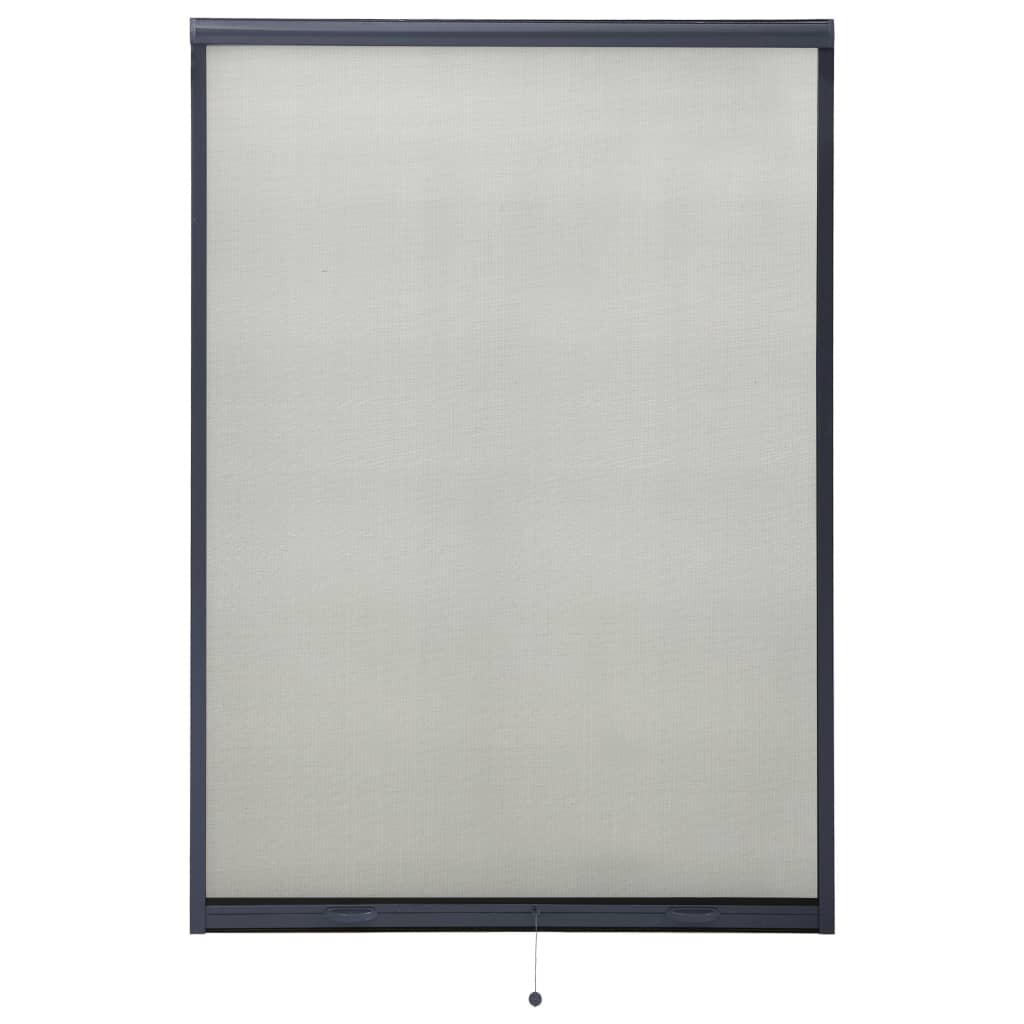 Alas rullattava hyönteisverkko ikkunaan antrasiitti 110x170 cm - Sisustajankoti.fi
