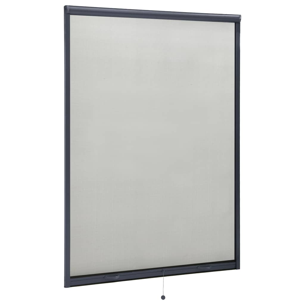 Alas rullattava hyönteisverkko ikkunaan antrasiitti 120x170 cm - Sisustajankoti.fi
