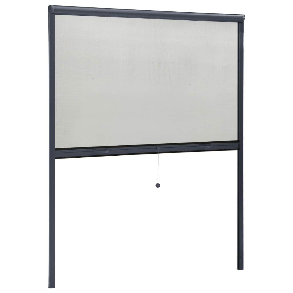 Alas rullattava hyönteisverkko ikkunaan antrasiitti 150x170 cm - Sisustajankoti.fi