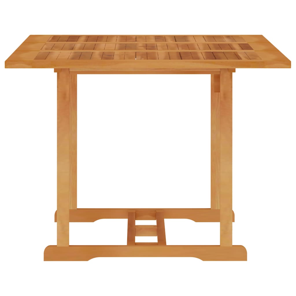 Puutarhapöytä 150x90x75 cm täysi tiikki - Sisustajankoti.fi