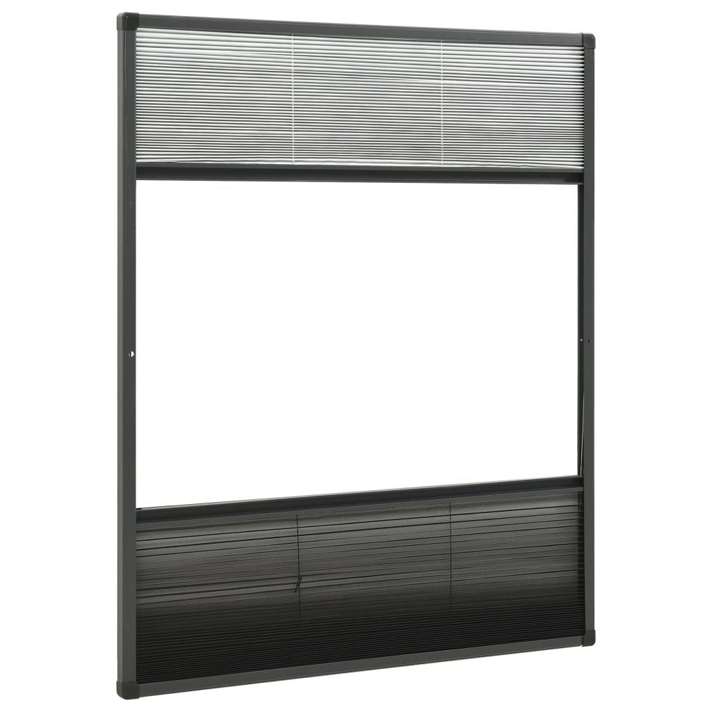 Laskostettu hyönteisverkko ikkunaan alumiini 60x80 cm kaihdin - Sisustajankoti.fi
