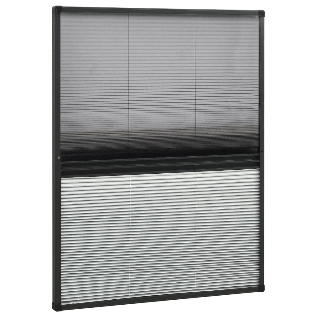 Laskostettu hyönteisverkko/varjostin ikkunaan 80x100cm alumiini - Sisustajankoti.fi