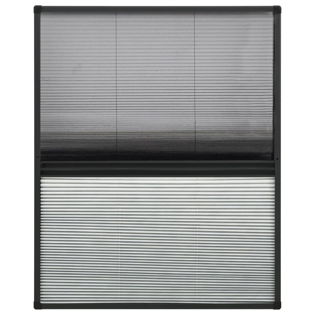 Laskostettu hyönteisverkko/varjostin ikkunaan 80x100cm alumiini - Sisustajankoti.fi