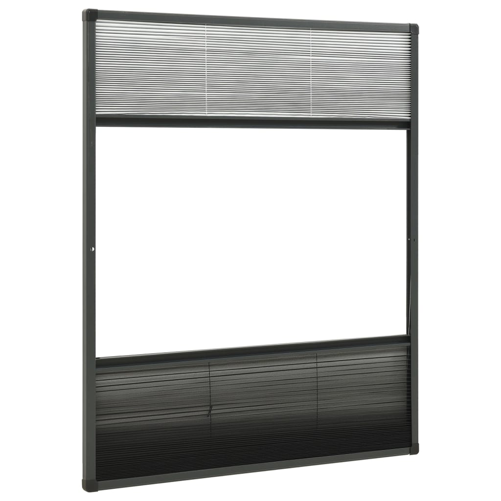 Laskostettu hyönteisverkko/varjostin ikkunaan 80x100cm alumiini - Sisustajankoti.fi