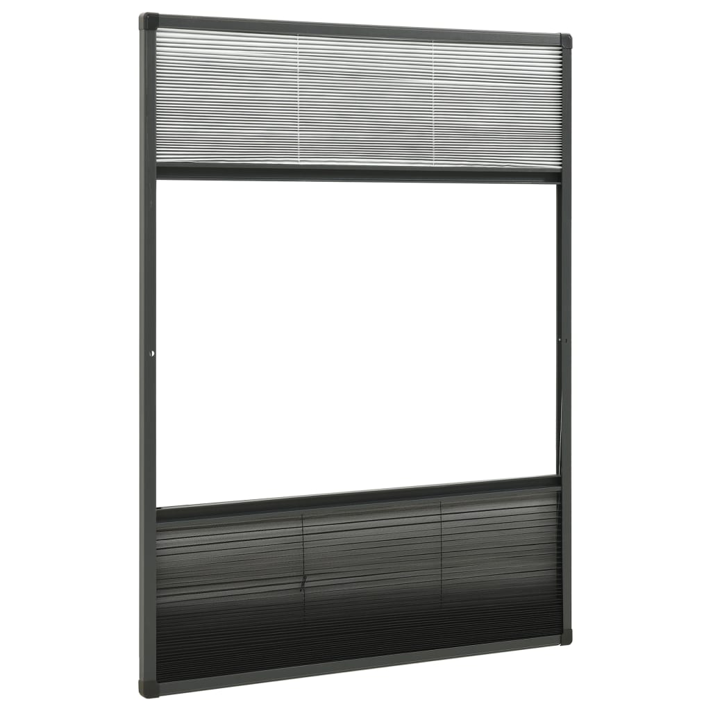Laskostettu hyönteisverkko ikkunaan 80x120 cm alumiini - Sisustajankoti.fi