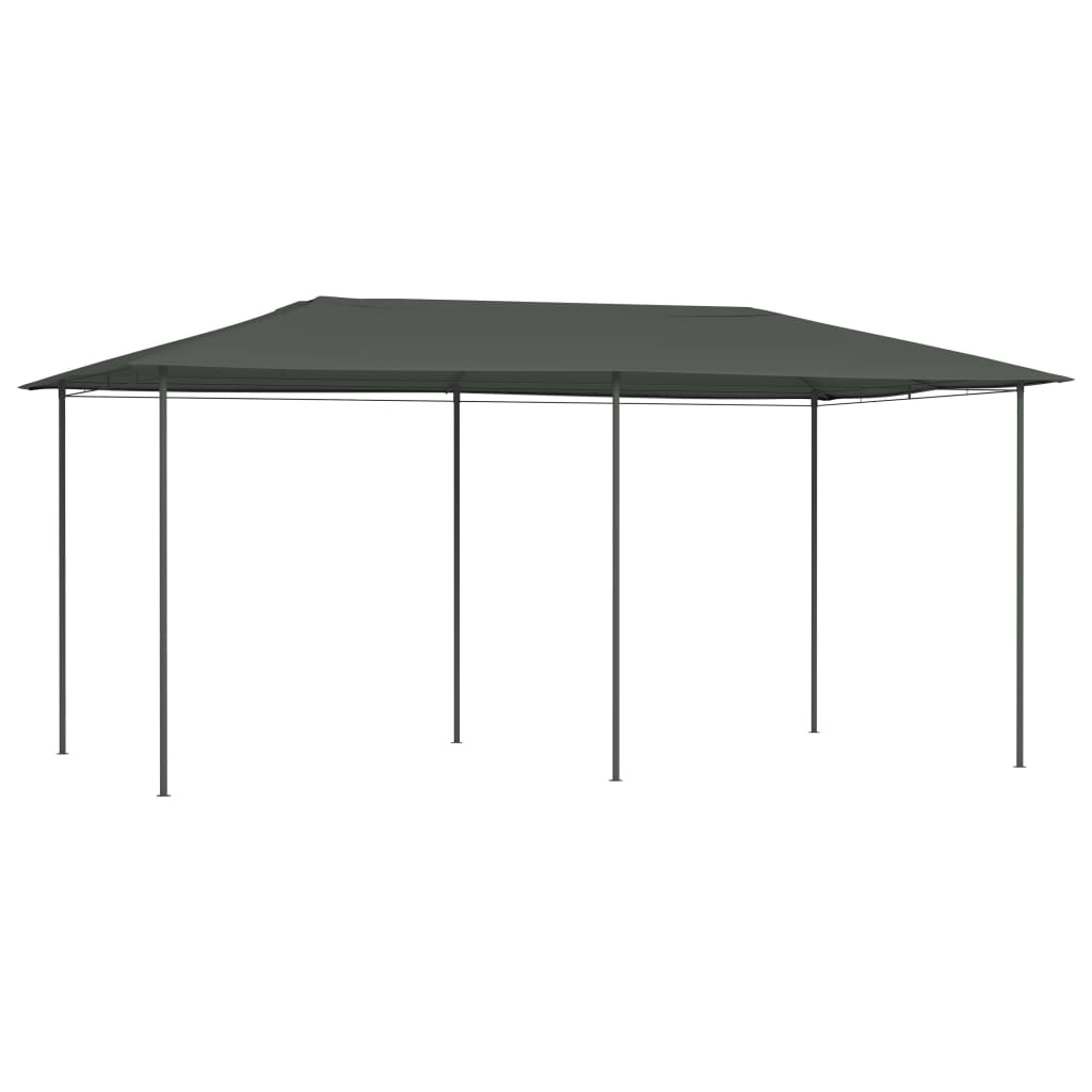 Huvimaja 3x6x2,6 m antrasiitti 160 g/m² - Sisustajankoti.fi