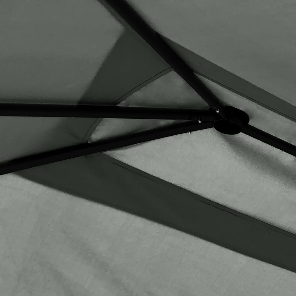 Huvimaja 3x6x2,6 m antrasiitti 160 g/m² - Sisustajankoti.fi