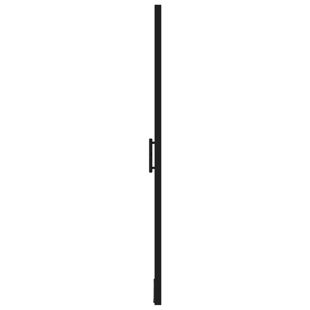 Suihkuovi karkaistu lasi 100x178 cm musta - Sisustajankoti.fi