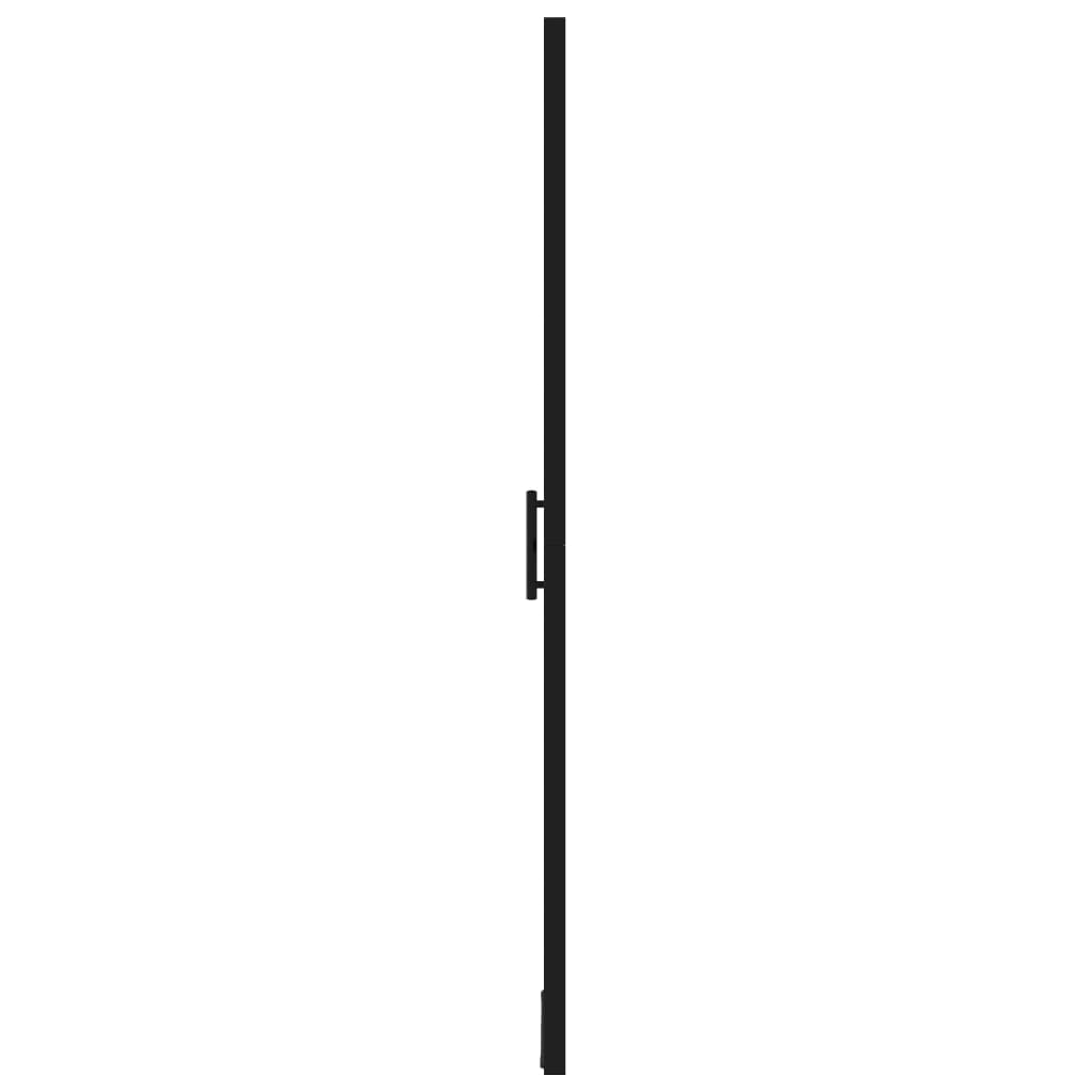 Suihkuovi karkaistu lasi 91x195 cm musta - Sisustajankoti.fi