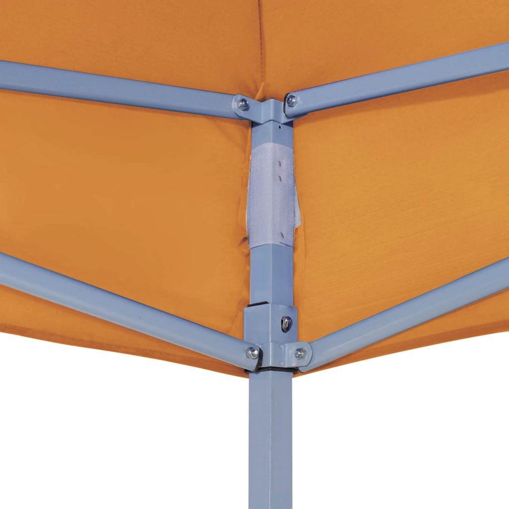 Juhlateltan katto 6x3 m oranssi 270 g/m² - Sisustajankoti.fi