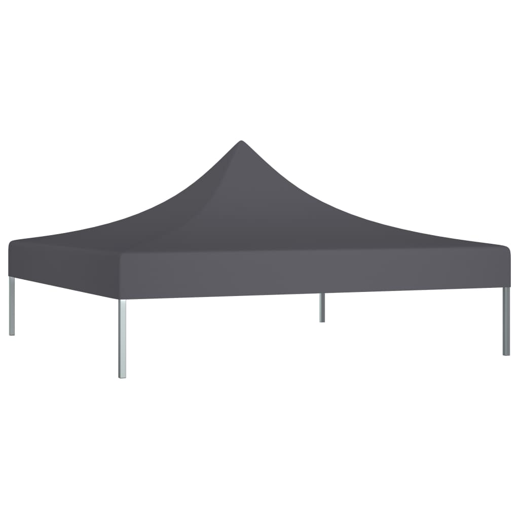 Juhlateltan katto 2x2 m antrasiitti 270 g/m² - Sisustajankoti.fi