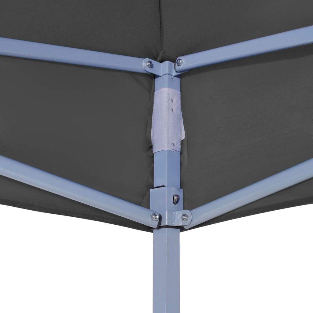 Juhlateltan katto 2x2 m antrasiitti 270 g/m² - Sisustajankoti.fi