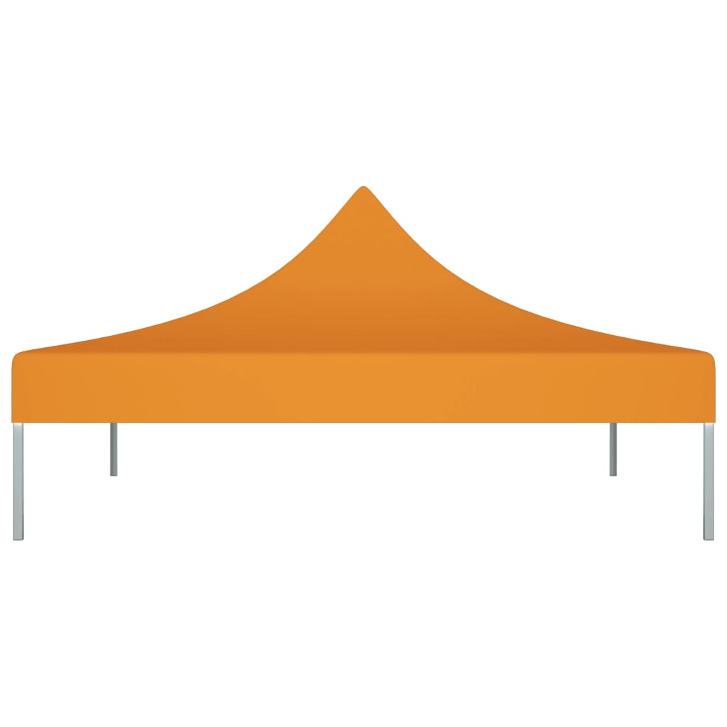 Juhlateltan katto 2x2 m oranssi 270 g/m² - Sisustajankoti.fi