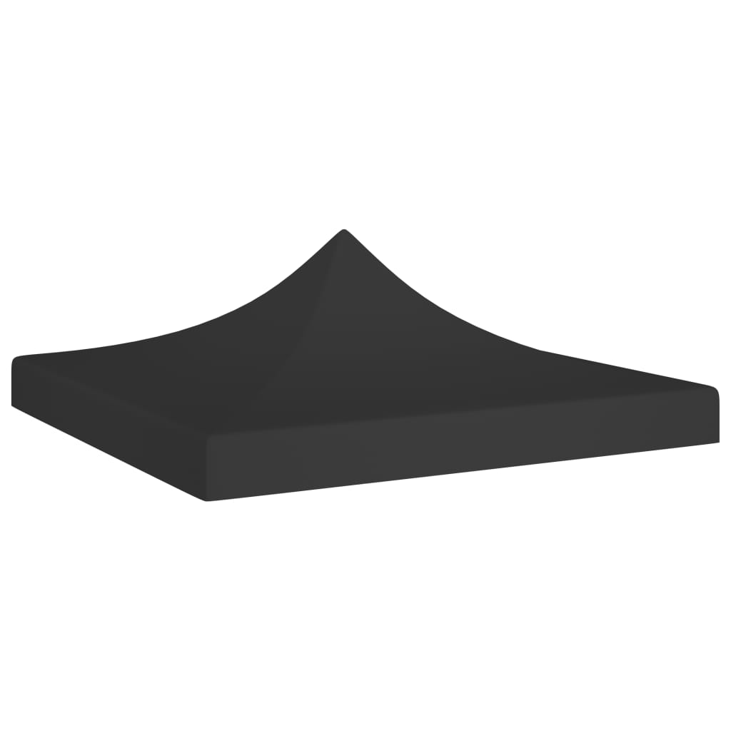 Juhlateltan katto 2x2 m musta 270 g/m² - Sisustajankoti.fi