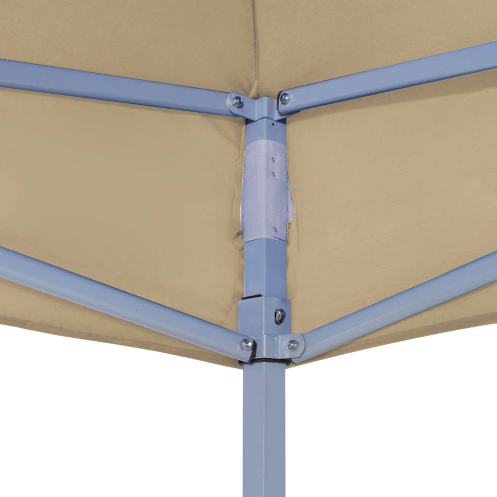 Juhlateltan katto 4x3 m beige 270 g/m² - Sisustajankoti.fi