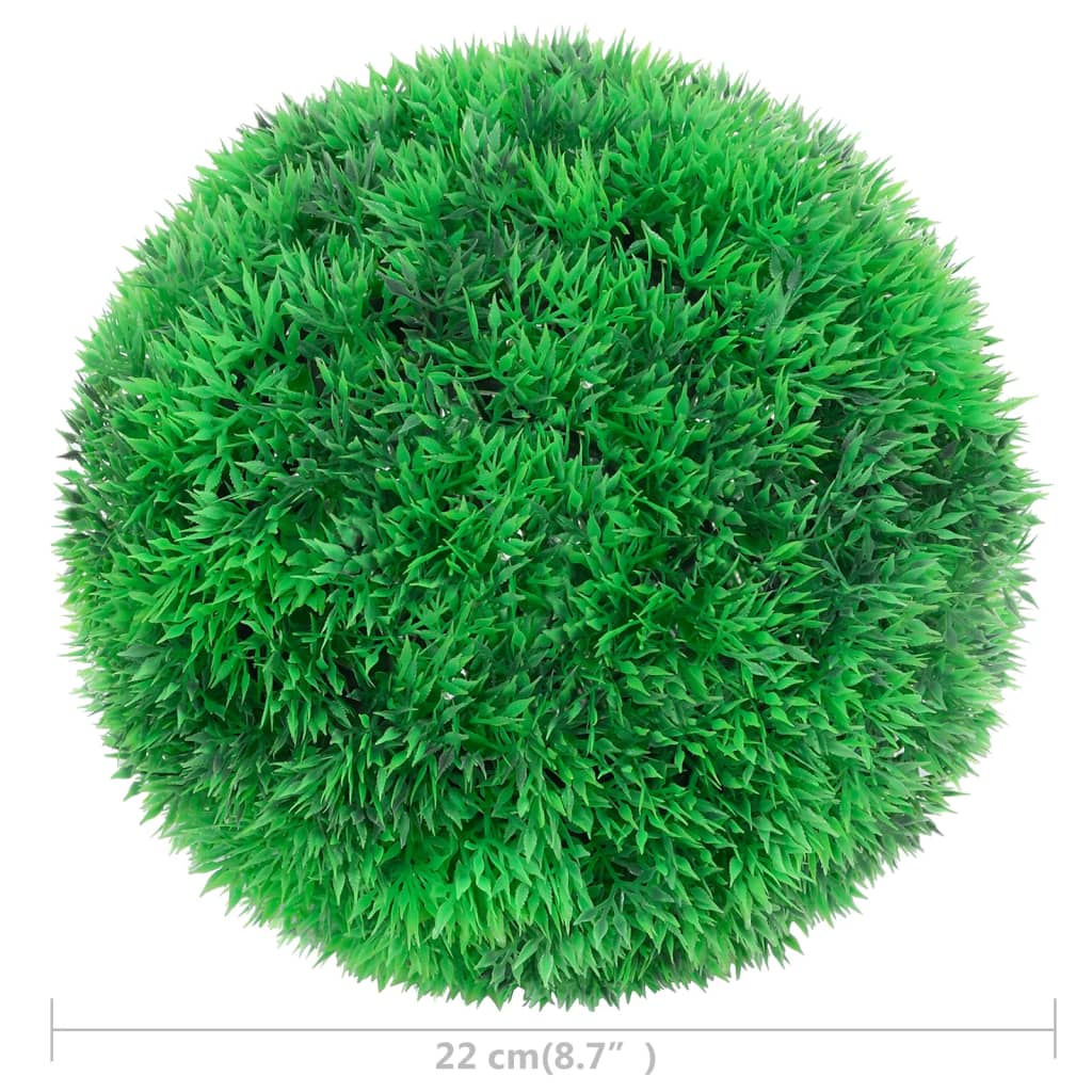 Tekokasvi puksipuupallot 2 kpl 22 cm - Sisustajankoti.fi