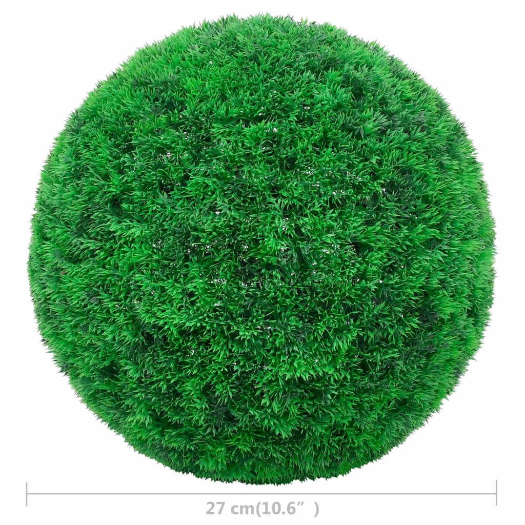 Tekokasvi puksipuupallot 2 kpl 27 cm - Sisustajankoti.fi