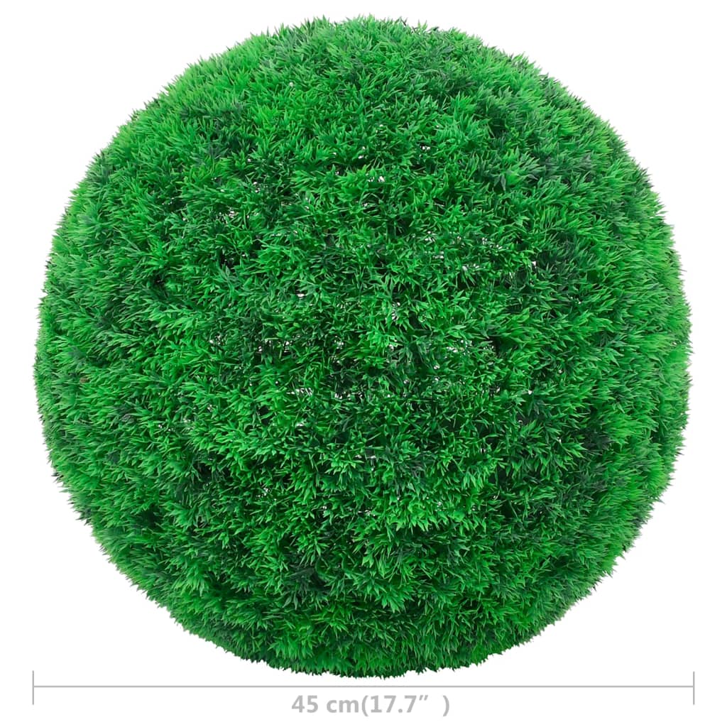 Tekokasvi puksipuupallot 2 kpl 45 cm - Sisustajankoti.fi