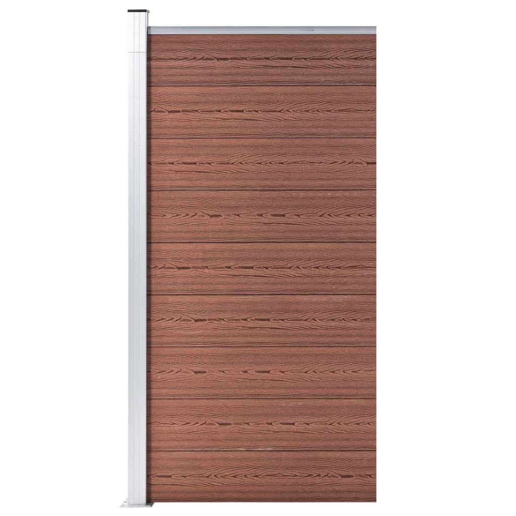 Aitapaneeli WPC 95x186 cm ruskea - Sisustajankoti.fi