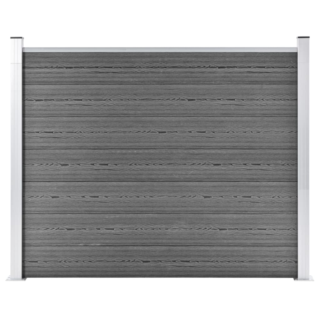 Aitapaneeli WPC 180x146 cm harmaa - Sisustajankoti.fi
