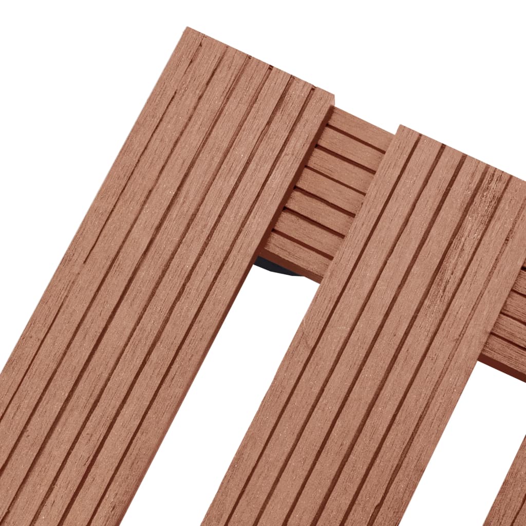 Kasvirullakot 2 kpl ruskea 30x30x7,5 cm WPC - Sisustajankoti.fi