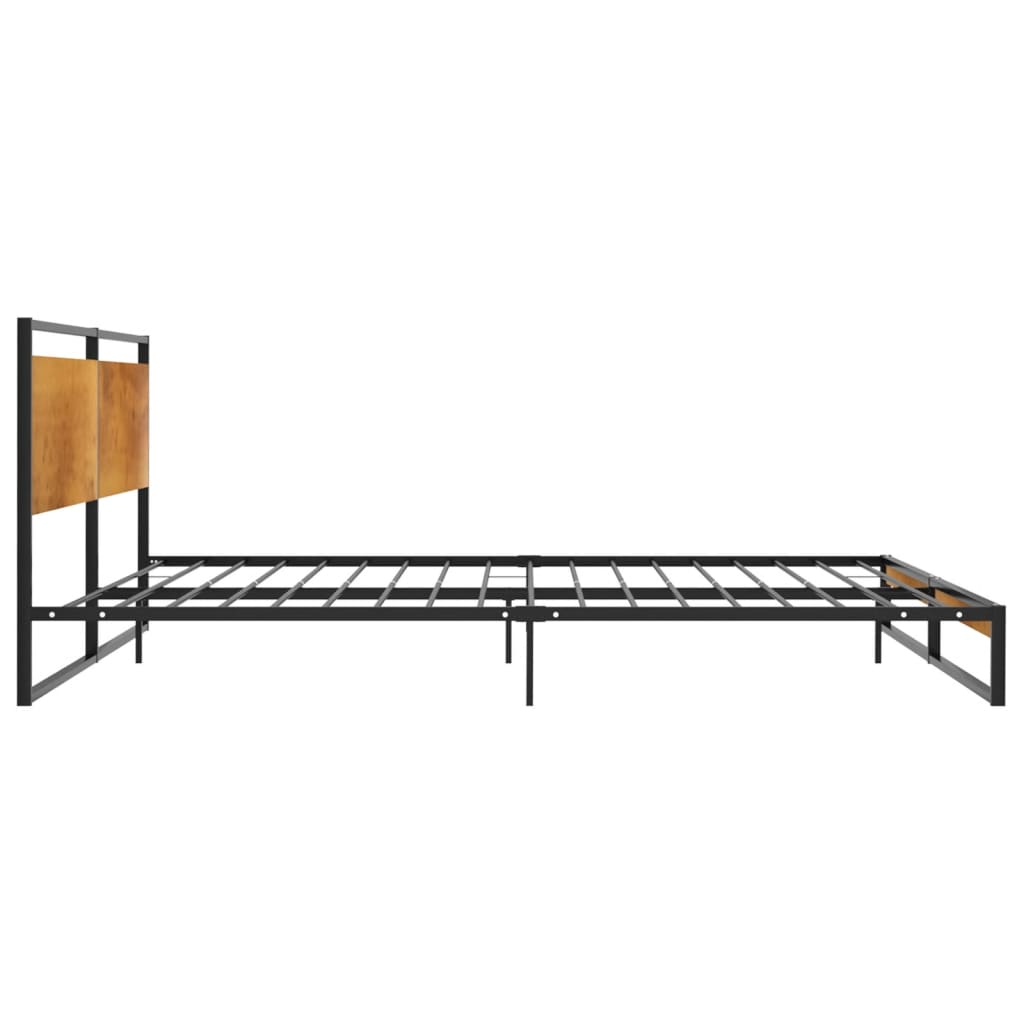 Sängynrunko metalli 200x200 cm - Sisustajankoti.fi