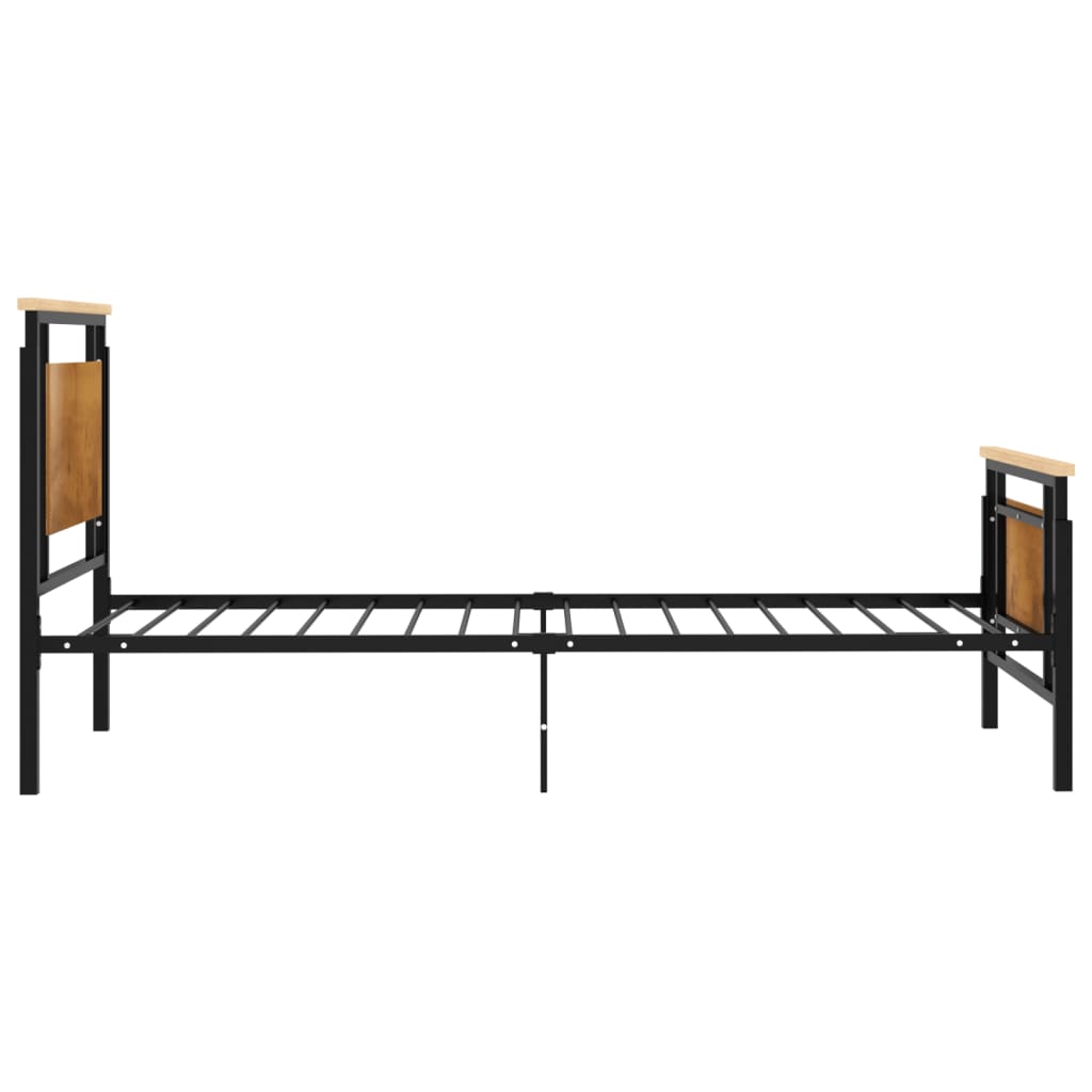 Sängynrunko metalli 90x200 cm - Sisustajankoti.fi