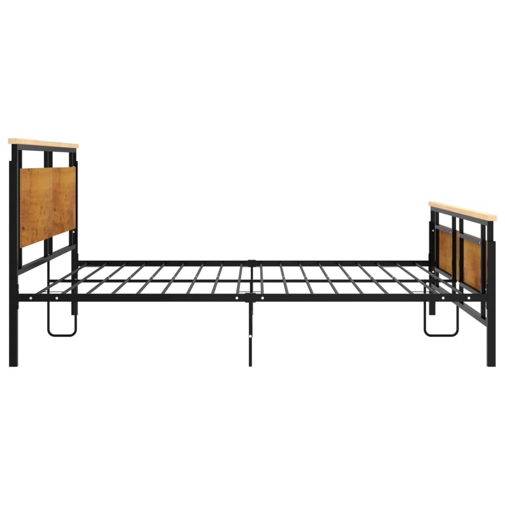 Sängynrunko metalli 200x200 cm - Sisustajankoti.fi