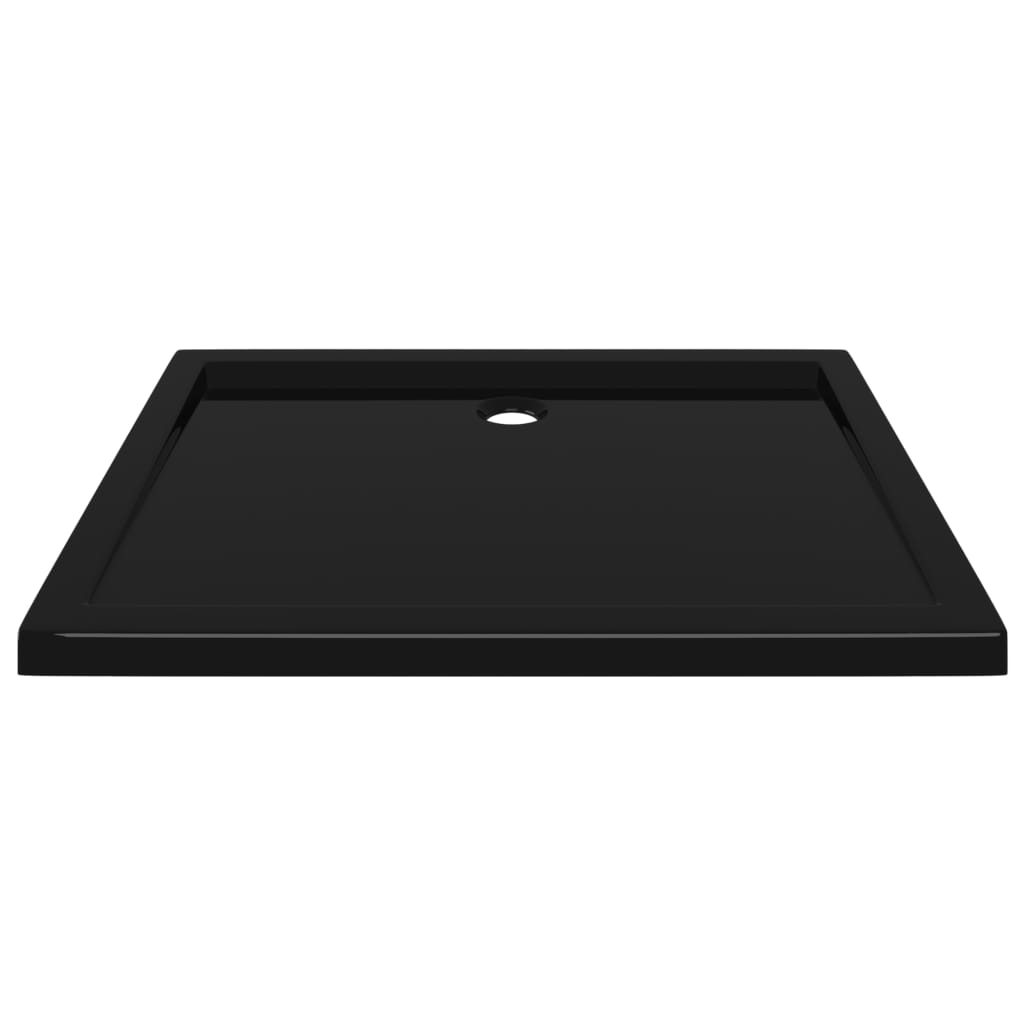 Suihkualusta suorakaide musta ABS 70x90 cm - Sisustajankoti.fi